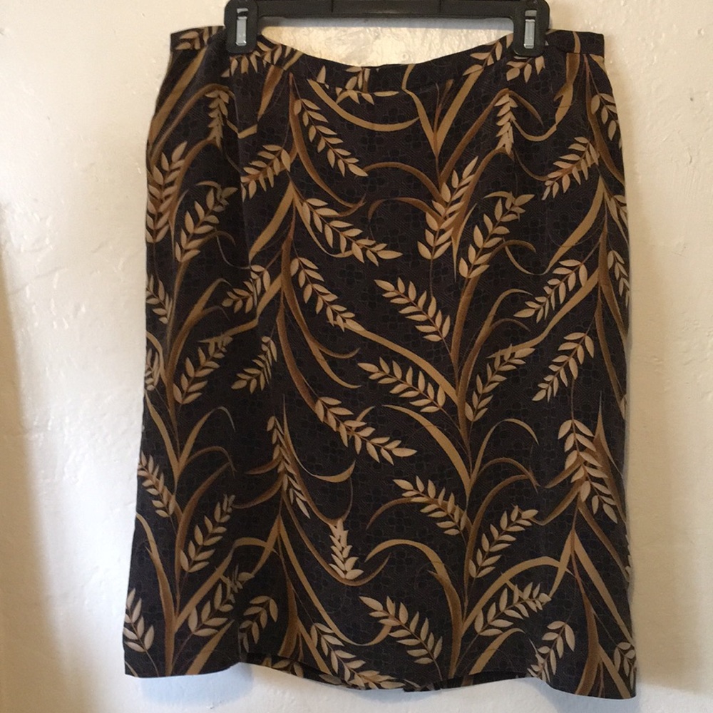 Maggie Menauchton Golden Leaves Skirt - Picture 3 of 8